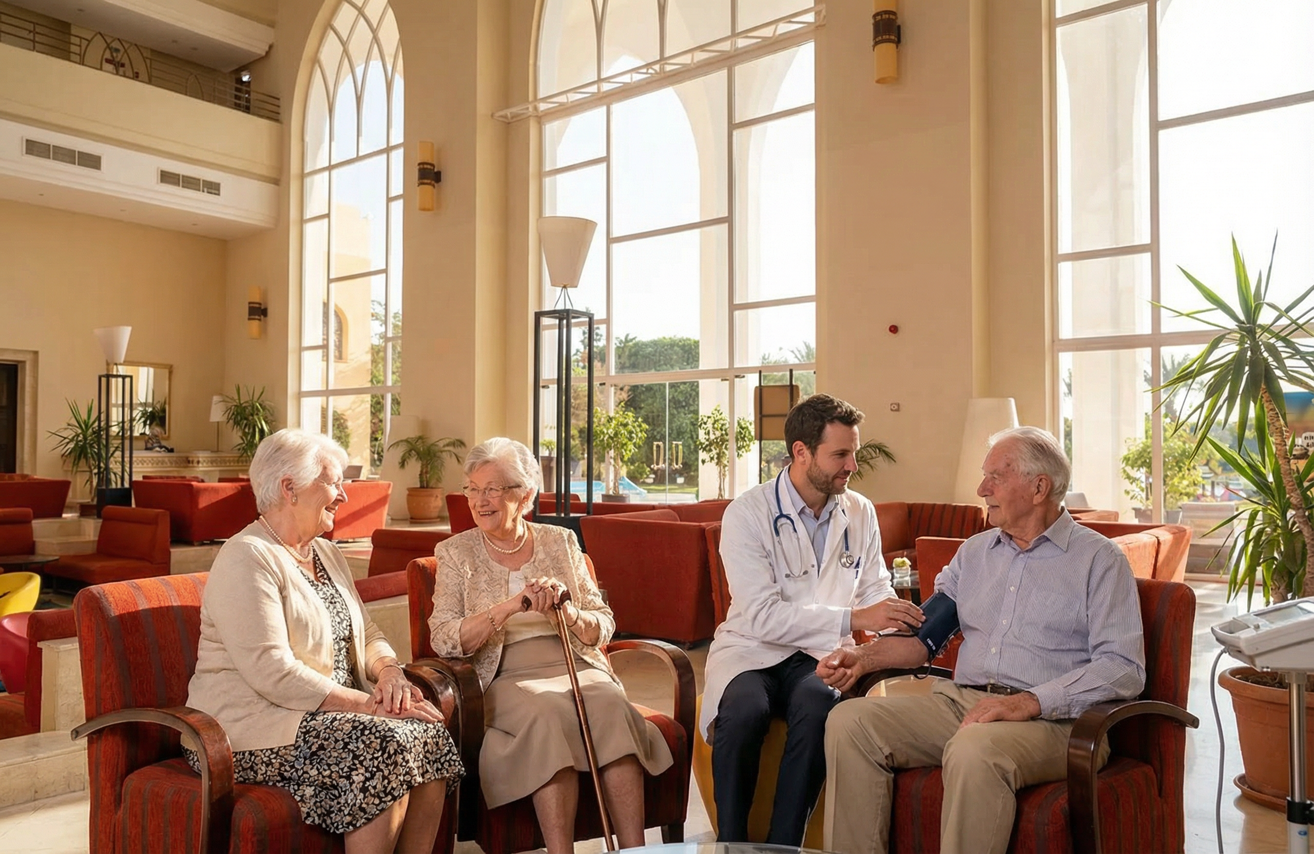 Soins médicaux et paramédicaux pour seniors